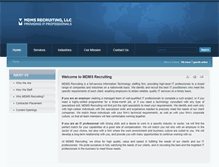 Tablet Screenshot of mdmsrecruiting.com